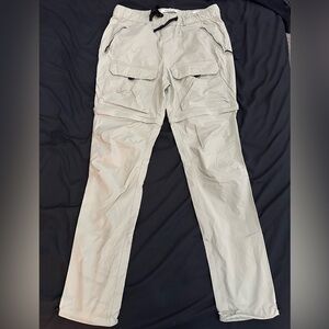 PacSun Gray Cargo Pants Durable Cotton Blend
